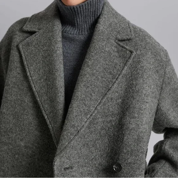 & Other Stories Charcoal Gray Wool Coat *SOLD OUT* - Picture 3 of 9